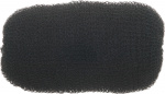 DEWAL, Валик для прически, сетка, черный 12 см, HO-5114 Black