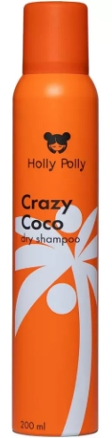 HOLLY POLLY, Crazy Coco , Сухой шампунь, 200 мл