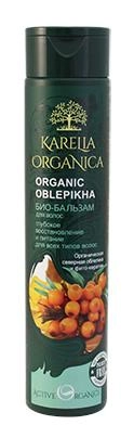 KARELIA ORGANICA, Био-бальзам для волос, глубокое восстановление и питание, Organic Oblepikha, 310 мл