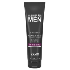 OLLIN, PREMIER FOR MEN, Шампунь для роста волос стимулирующий, 250 мл