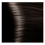 KAPOUS, HYALURONIC, Крем-краска для волос с гиалуроновой кислотой, №4.07, коричневый натуральный холодный, 100 мл