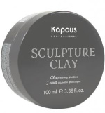 KAPOUS, STYLING, Глина для укладки волос нормальной фиксации, Sculpture Clay, 100 мл