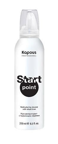 KAPOUS, Start Point, Мусс-реструктурант с пшеничными отрубями Kapous, 250 мл