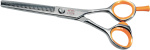 TAYO, ORANGE, Парикмахерские ножницы филировочные 40 зубцов, 5,5", TS30455