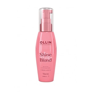 OLLIN, SHINE BLOND, Масло для волос Омега-3,  50 мл