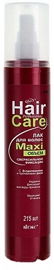 ВIТЭКС, PROFESSIONAL HAIR CARE, Лак для волос Maxi-объем сверхсильной фиксации, 300мл