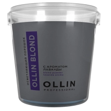 OLLIN, BLOND, Осветляющий порошок с ароматом лаванды, 500 г