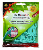 Dr.NanoTo, Зубная нить-зубочистка ФЛОССПИК, (50 шт/уп)