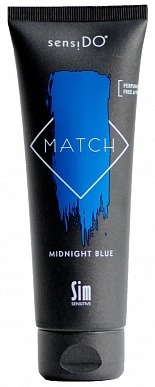 SIM SENSITIVE, SensiDO Match Midnight Blue краситель прямого действия синий, 125 мл