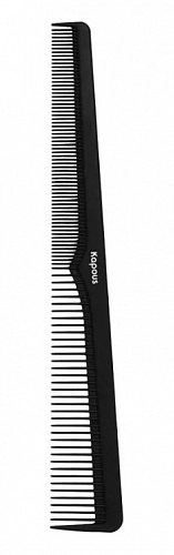 KAPOUS, Расческа парикмахерская «Carbon fiber», 183*25 мм