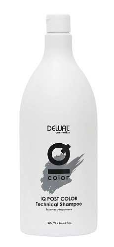 DEWAL, Технический шапунь IQ POST COLOR Тechnical shampoo, 1500 мл