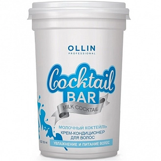 OLLIN, Крем-кондиционер увлажнение и питание волос, Молочный коктейль, 250 мл
