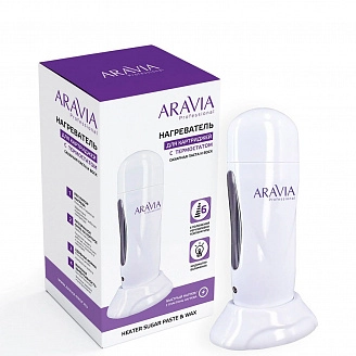ARAVIA PROFESSIONAL, Нагреватель для картриджей с термостатом, сахарная паста и воск, 1 шт