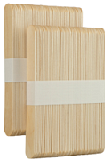 LILU, Шпатели деревянные 150х18х1,8 мм, (100 шт/уп)