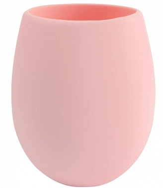 LILU, Чаша силиконовая для разогрева воска, 350 мл (01 Розовая)