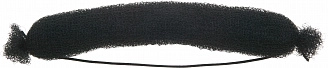 DEWAL, Валик для прически, сетка с резинкой, черный 21 см, HO-5112