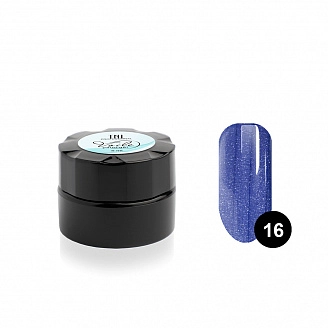 TNL, VOILE, Гель-краска для тонких линий №16, паутинка фиолетовый металлик, 6 мл.