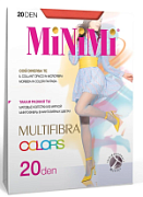 MINIMI, колготки MULTIFIBRA COLORS Corallo 3M