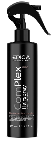 EPICA, ComPlex PRO, Спрей для защиты, восстановления и выравнивания структуры волос с комплексом FiberHance™ bm, 250 мл.