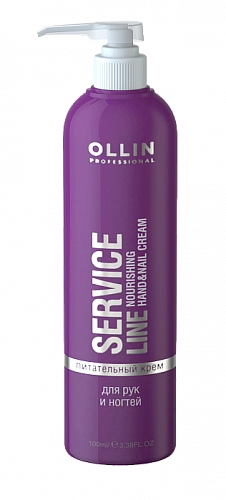 OLLIN, SERVICE LINE, Питательный крем для рук и ногтей, 300 мл