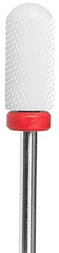 IRISK, Фреза керамическая закругленный цилиндр с гладким торцом (06 Красная)