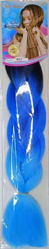 PROFZAL, Канекалон (черно-сине-голубой) М52
