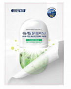 FRIENVITA, Отшелушивающая тканевая маска-фильтр с витамином H и Центеллой Aqua-Peeling, 25 г