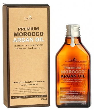 LA’DOR, Premium Morocco Argan Hair Oil, Марокканское аргановое масло для волос, 100 мл