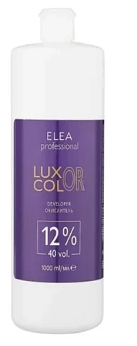 ELEA PROFESSIONAL, LUXOR COLOR, Окислитель для волос 12%,1000 мл 