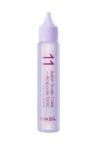 MASIL 11, Salon Scalp Care Ampoule Tonic, Ампульный тоник для кожи головы, 30 мл