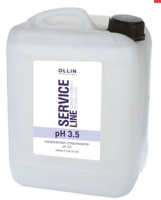 OLLIN, SERVICE LINE, Кондиционер-стабилизатор pH 3.5, 5000 мл