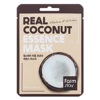 FARMSTAY, Тканевая маска для лица с экстрактом кокоса, 23мл
