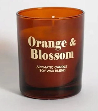 RAKLE, GLAM, Ароматическая свеча "Цветы апельсина", 120 г (в коробке)