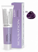 ESTEL PROFESSIONAL, DE LUXE SENSATION, Безаммиачная краска для волос 5/6, светлый шатен фиолетовый, 60 мл