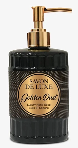 SAVON DE LUXE, Жидкое мыло, серия классическое, "Золотая пыль", 500 мл