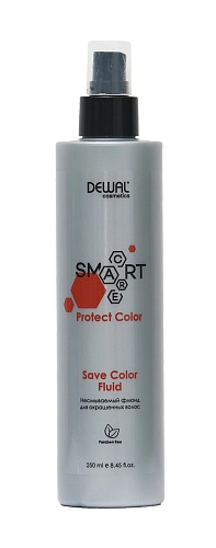DEWAL, Несмываемый флюид для окрашенных волос SMART CARE Protect Color Save Color Fluid, 250 мл