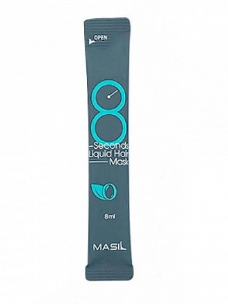 MASIL, Seconds Liquid Hair, Экспресс-маска для увеличения объёма волос, 8 мл
