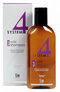 System 4, Терапевтический шампунь № 3, для всех типов волос, 215 мл