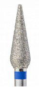 КМИЗ, Головка алмазная, капля с закругленным концом 4.0*12.0 мм, мелкая, (ГСАПЗ-4,0П-12М)