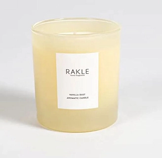 RAKLE, BASIC SOFT, Ароматическая свеча "Ваниль", 200 г (без коробки)