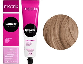 MATRIX, SOCOLOR Pre-Bonded, Крем-краска для волос №8NW, натуральный теплый светлый блондин, 90 мл