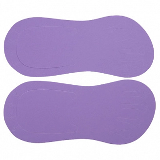 IRISK, Тапочки-расширители косметические в индивидуальной упаковке №04, фиолетовые, (1 пара)