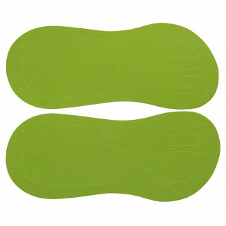 IRISK, Тапочки-расширители косметические №03, зеленые, (12 пар/упак)