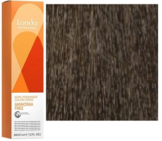 LONDA PROFESSIONAL, COLOR, Крем-краска интенсивное тонирование №6/3, темный блонд золотистый, Ammonia Free, 60 мл
