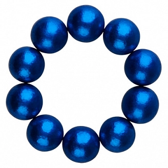 IRISK, Набор магнитных шариков для дизайна гель-лаком Кошачий глаз №07, сапфировые, (10 шт)