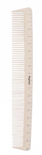 KAPOUS, Расческа парикмахерская «Polycarbonate», 195*29 мм