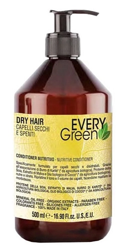 DIKSON, EVERYGREEN, Кондиционер питательный для сухих волос DRY HAIR, 500 мл