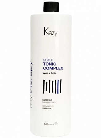 KEZY, Scalp, Shampoo Normalizzante, Шампунь поддерживающий лечебный эффект ежедневный (нормализующий), 1000 мл