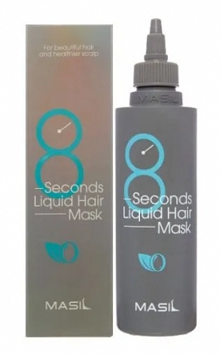 MASIL, Seconds Liquid Hair, Экспресс-маска для увеличения объёма волос, 200 мл