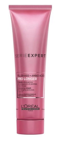 L'OREAL PROFESSIONNEL, SERIE EXPERT, Pro Longer, Термозащитный крем для восстановления волос по всей длине, 150 мл